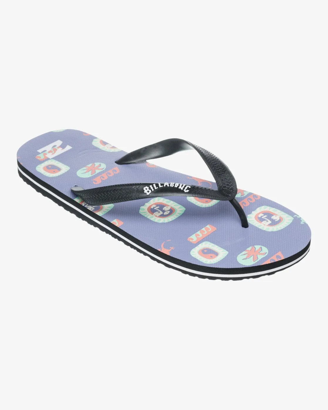 Billabong Men's Tides Flip Flops Light Purple EBYL100027-SKW0
