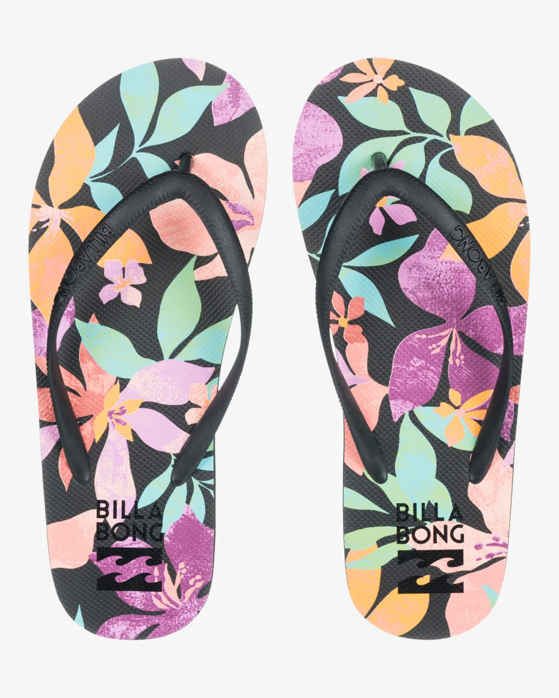Billabong Women's Dama Flip Flops Night Tropical EBJL100006-BQT0