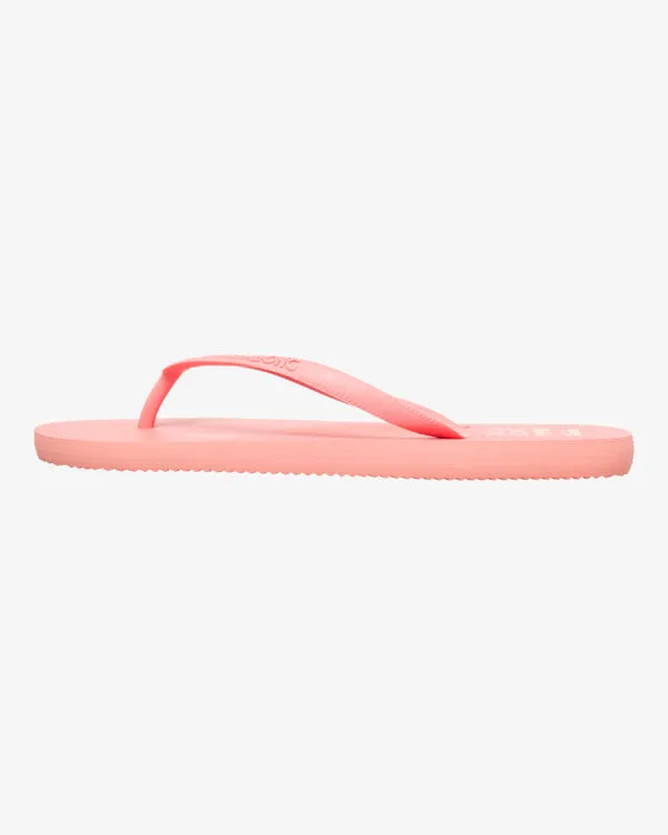 Billabong Women's Sunlight Flip Flops Peach Tart EBJL100004-MFQ0