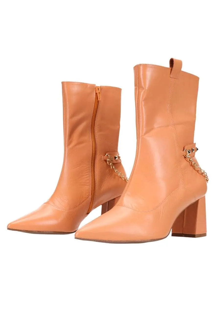 Charlotte Mid Boot Apricot