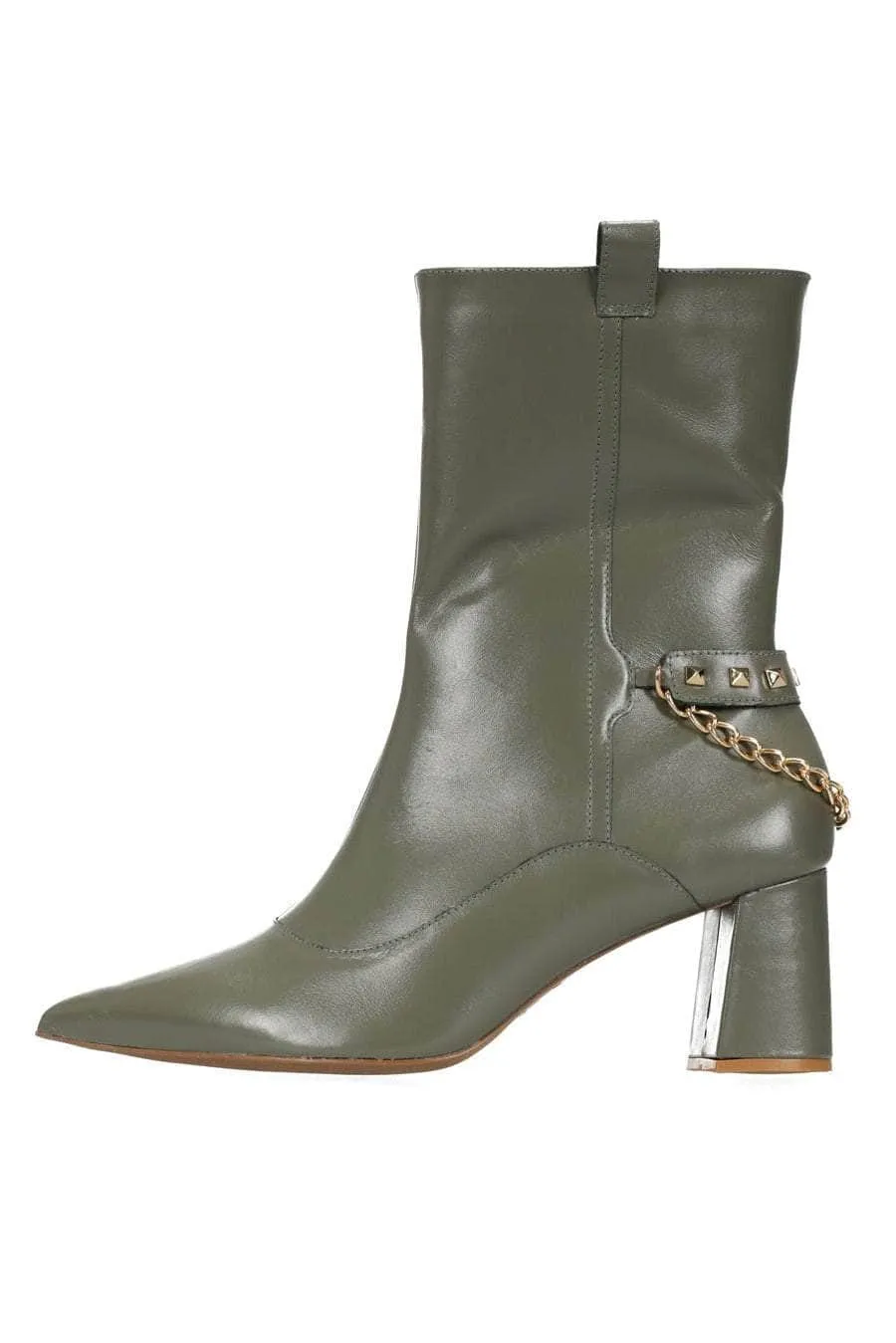 Charlotte Mid Boot Khaki