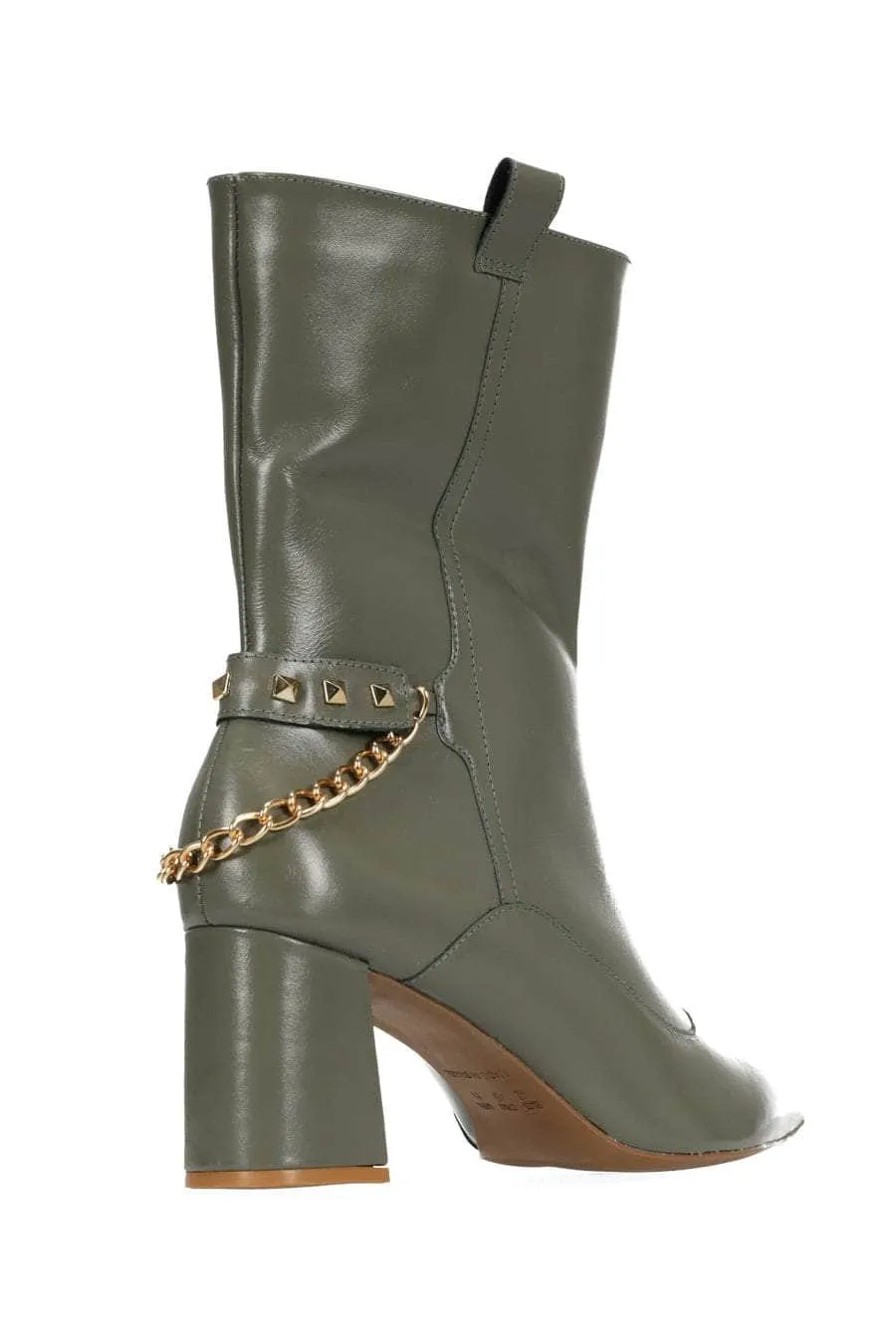 Charlotte Mid Boot Khaki