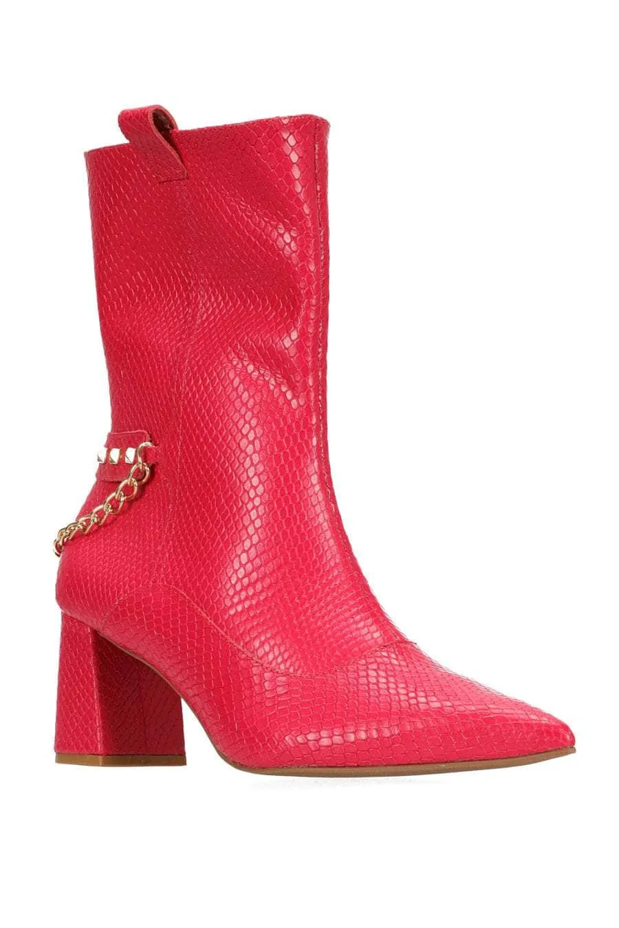 Charlotte Mid Boot Raspberry