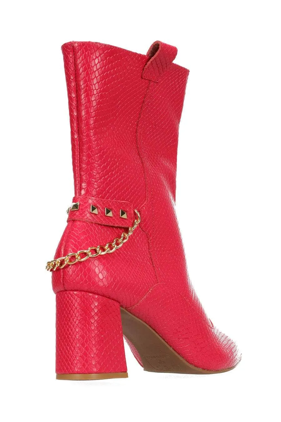 Charlotte Mid Boot Raspberry