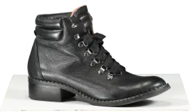 Gentle Souls Black Leather Brooklyn Ankle Boot UK 8 EU 41 👠