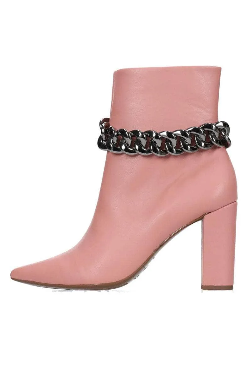 Jade Boot Pink/Brushed Metal