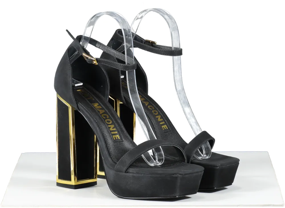 Kat Maconie Black Missy Sandals UK 8 EU 41 👠