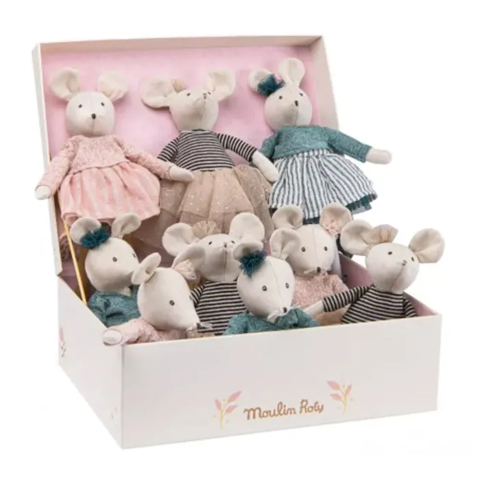 Moulin Roty La Petite Ecole De Danse Charlotte The Mouse Mini Doll