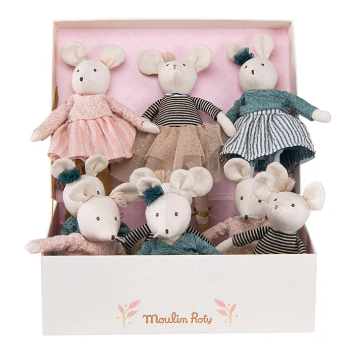Moulin Roty La Petite Ecole De Danse Charlotte The Mouse Mini Doll