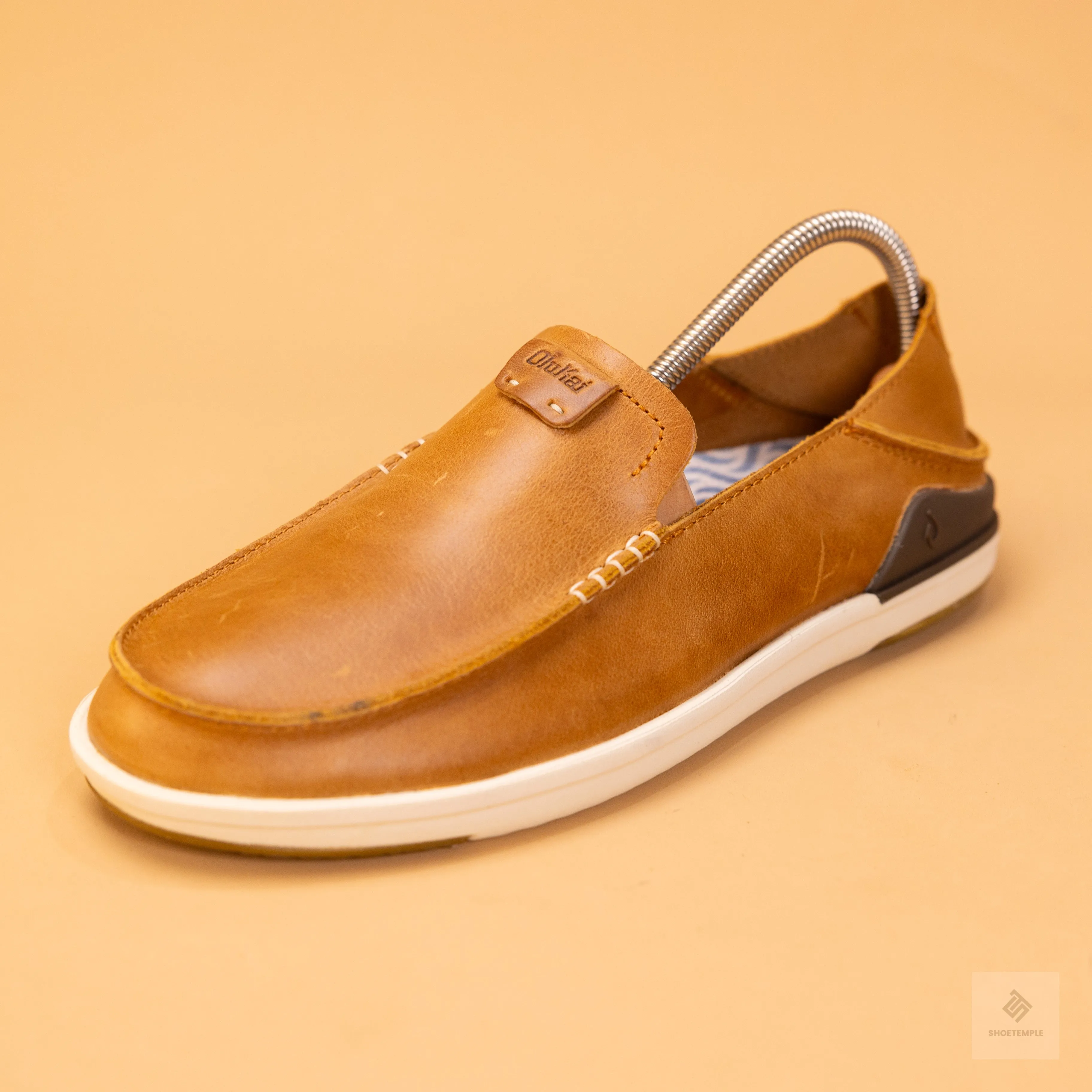 OLUKAI Mens Kakaha Leather Shoe
