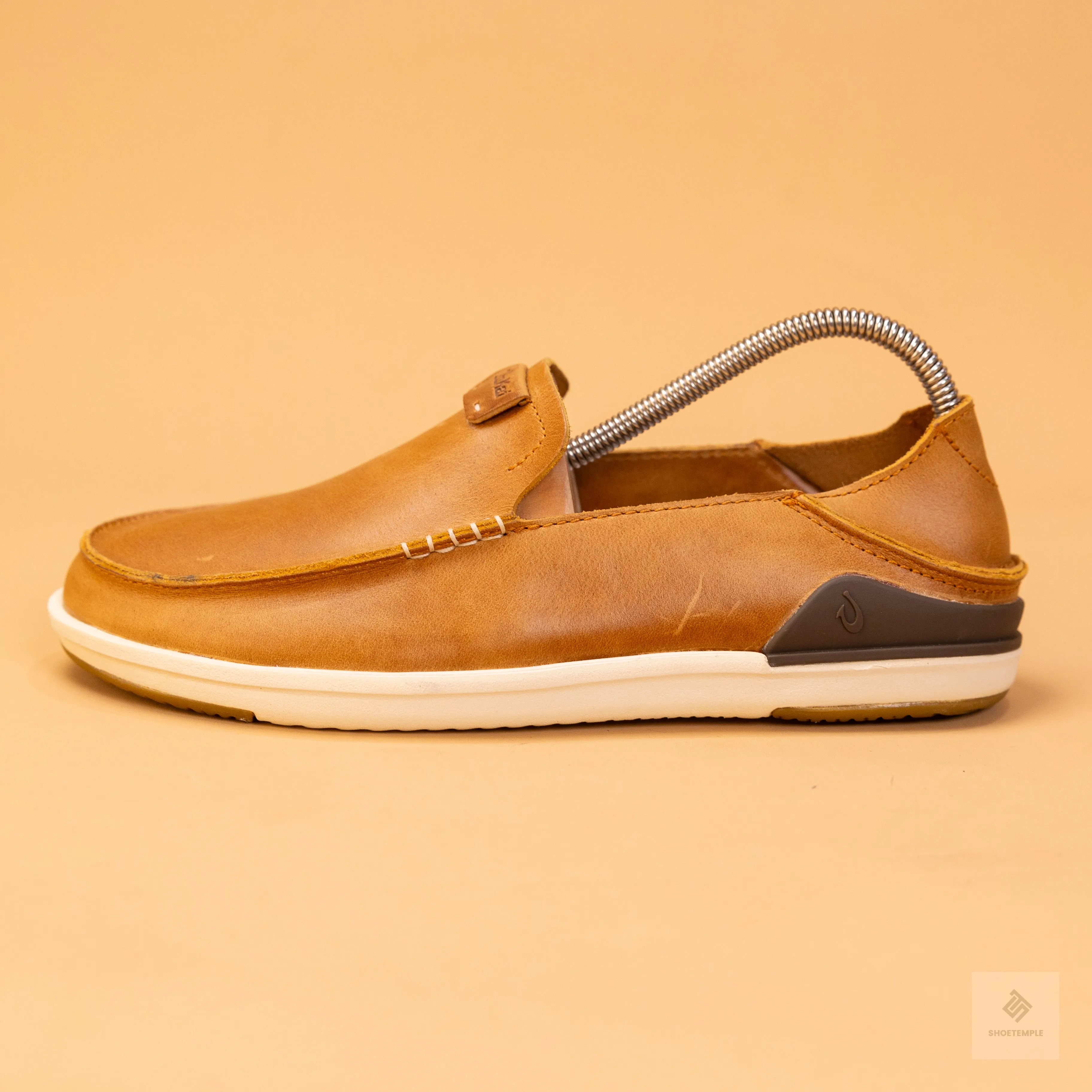 OLUKAI Mens Kakaha Leather Shoe