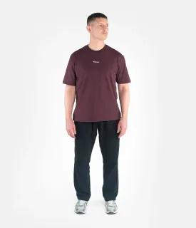 Progress Oversized Tee - Maroon
