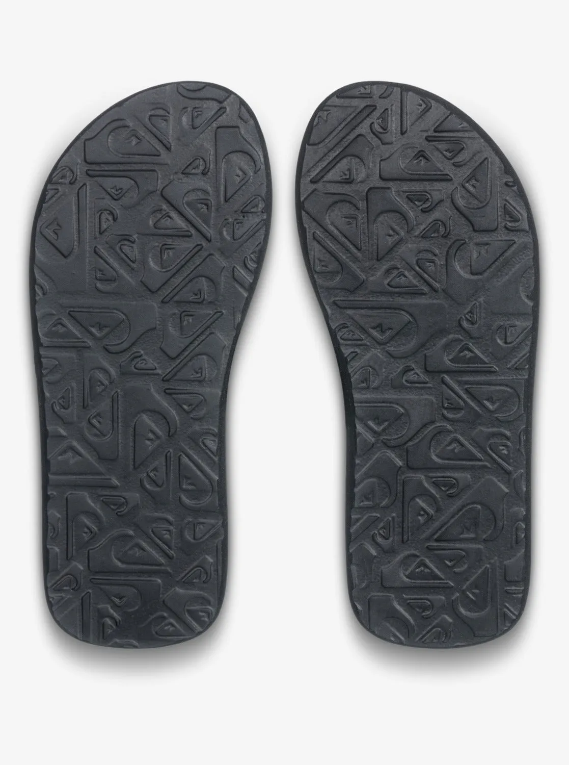 Quiksilver Kids' Molokai Layback Flip Flops Black Connect AQBL100591_KVJ8