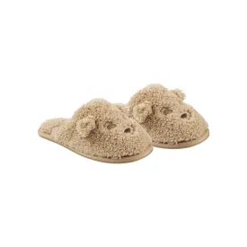 Rylee   Cru Bear Slippers - Gold