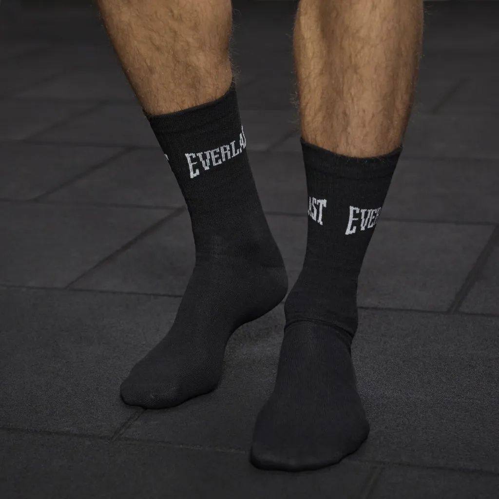 Socks - Everlast - '5-pack Everyday Crew' - Black